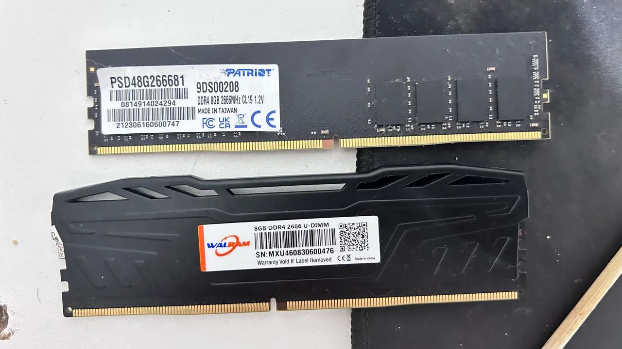 2x8GB MEMÓRIA RAM - Foto 2