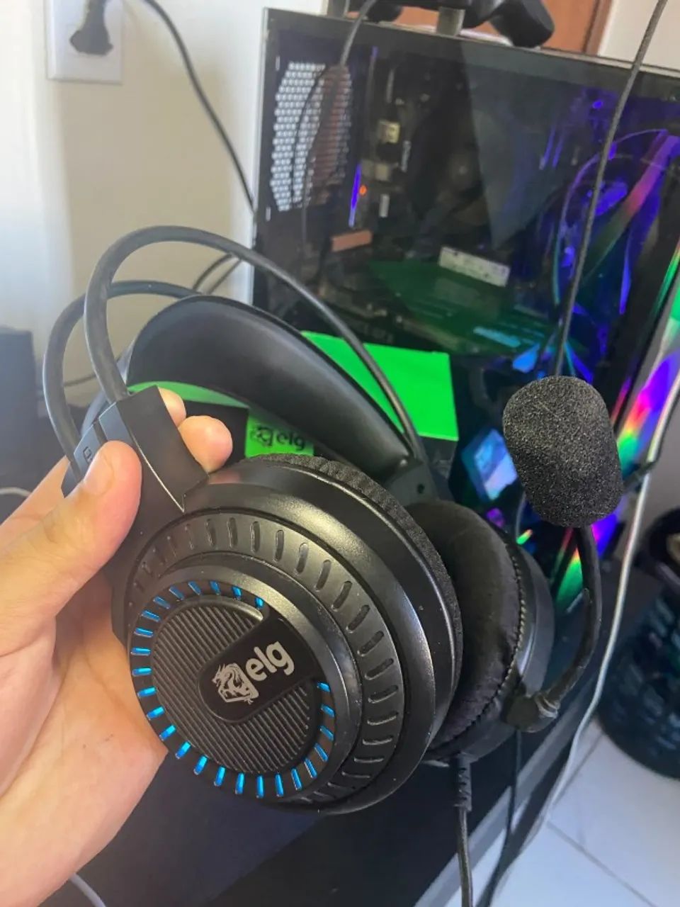 headset gamer elg mizar usb - Foto 4
