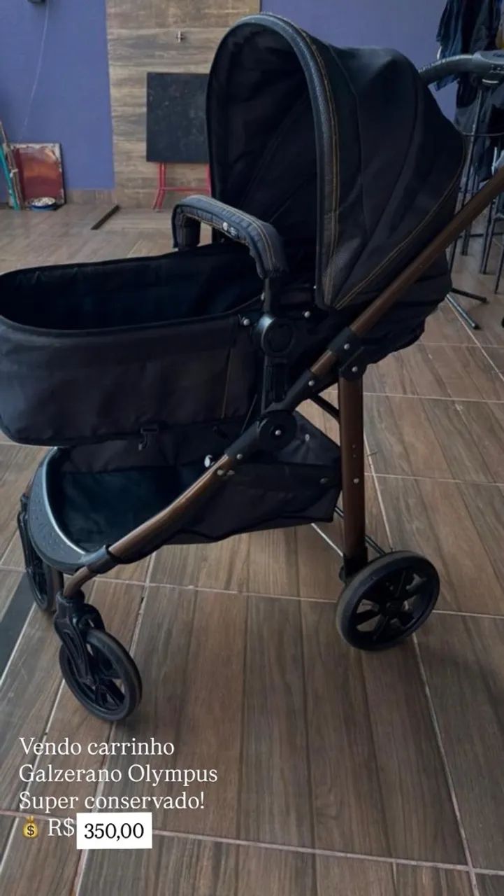 Vendo carrinho de bebê galzerano 