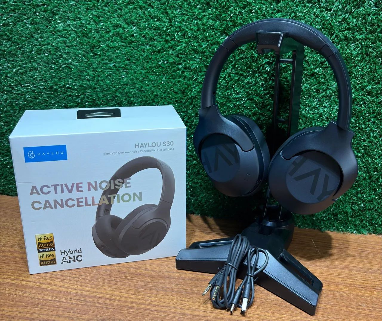 Fone bluetooth Headset Haylou S30 ANC bluetooth  - Foto 4