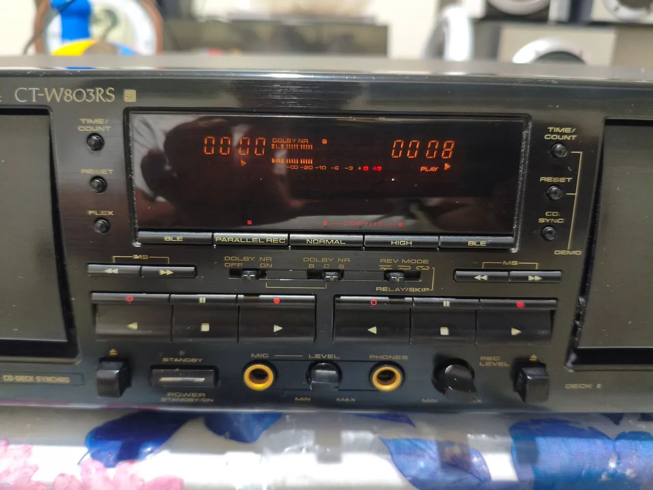 Tape Deck duplo Pioneer Japan - Aparelhos de Som - Bela Vista