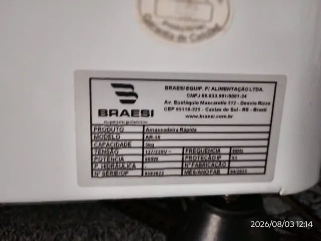AMASSADEIRA BRAESI AR-50 - PRATICAMENTE NOVA - Foto 5