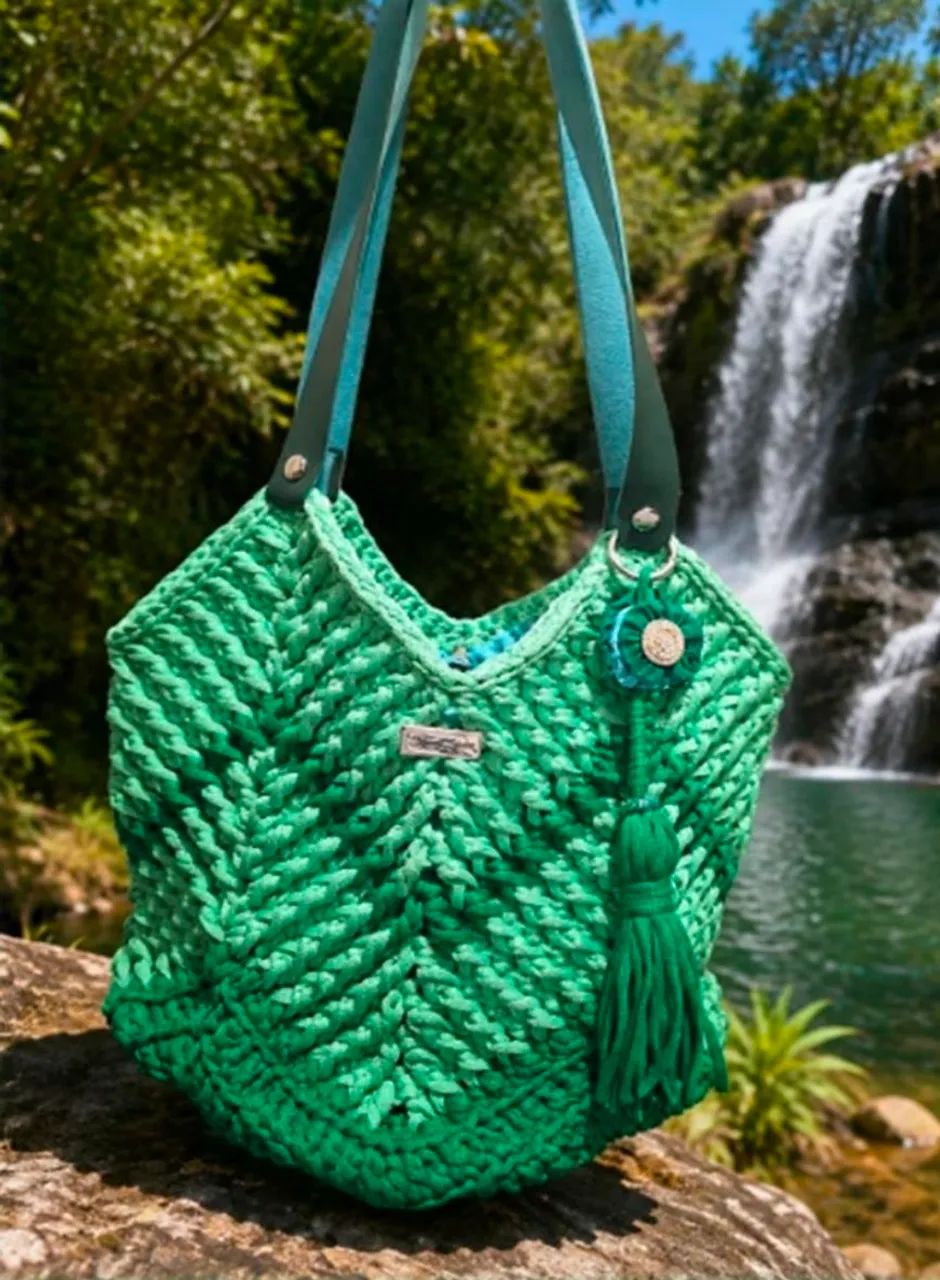 Bolsa de crochê  - Foto 2