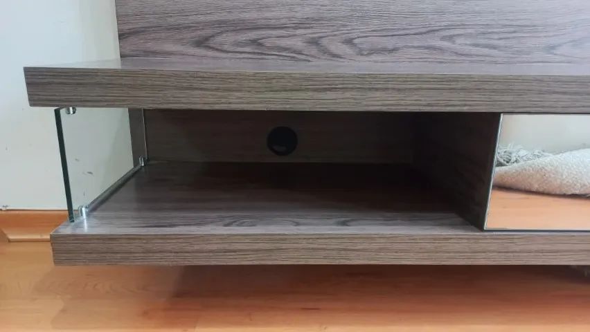 RACK PARA TV COM GAVETA TELESCÓPICA - Foto 5