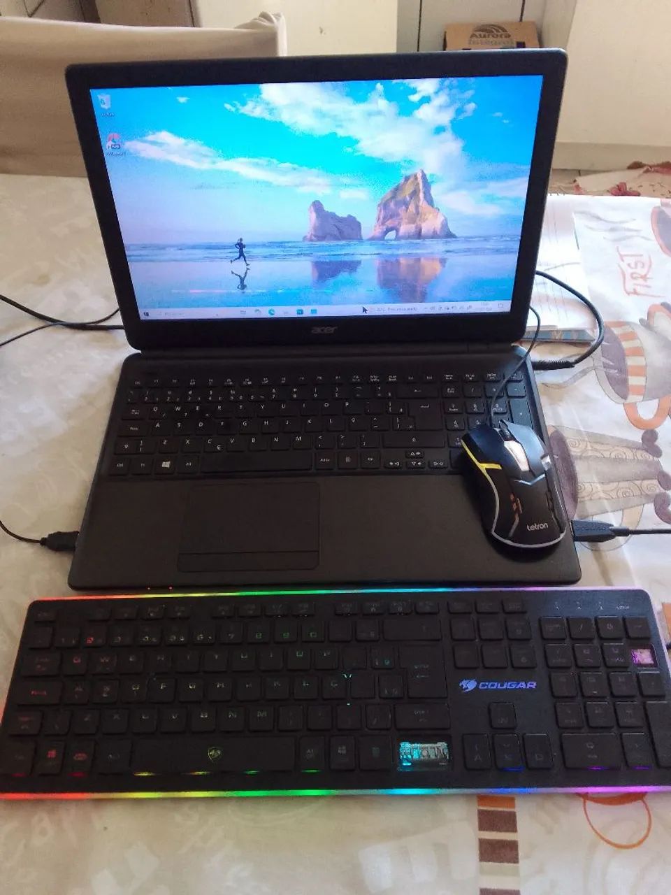 notebook  acer com 8 GB