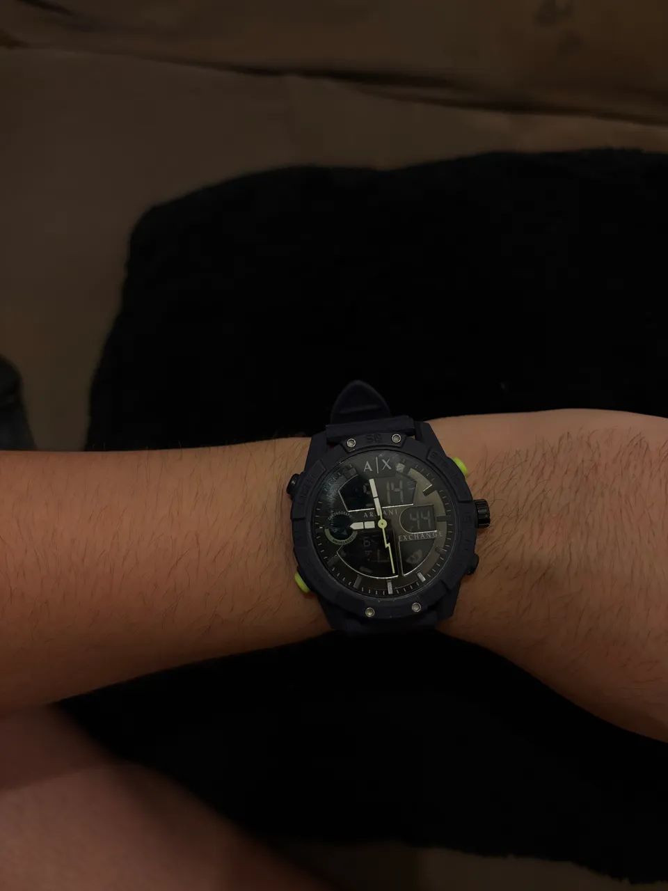 Relógio Armani Exchange Azul Marinho