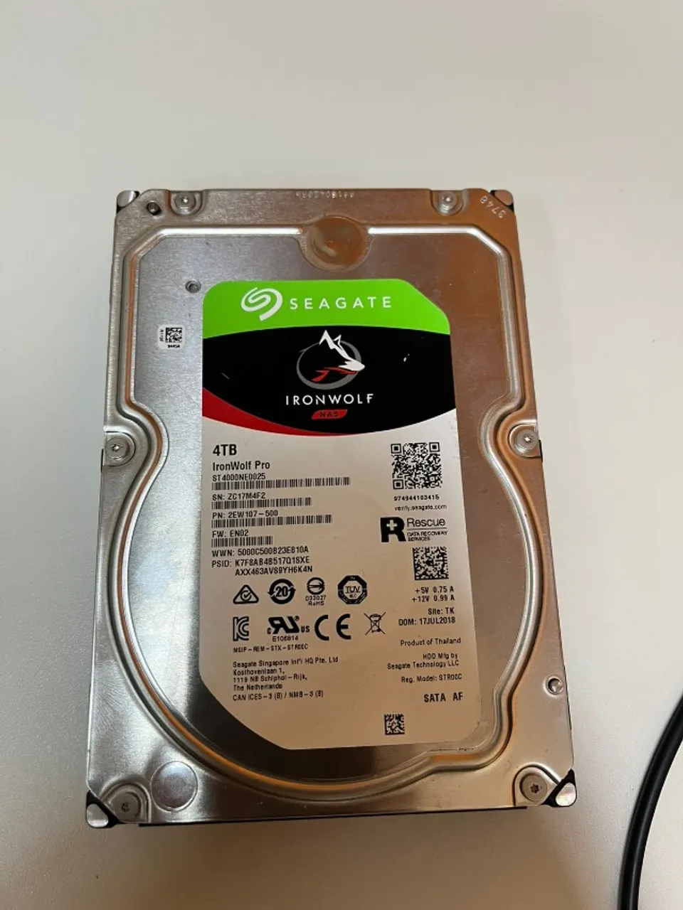 HD Externo Seagate Backup Plus Hub 8TB USB 3.0 - Estado de