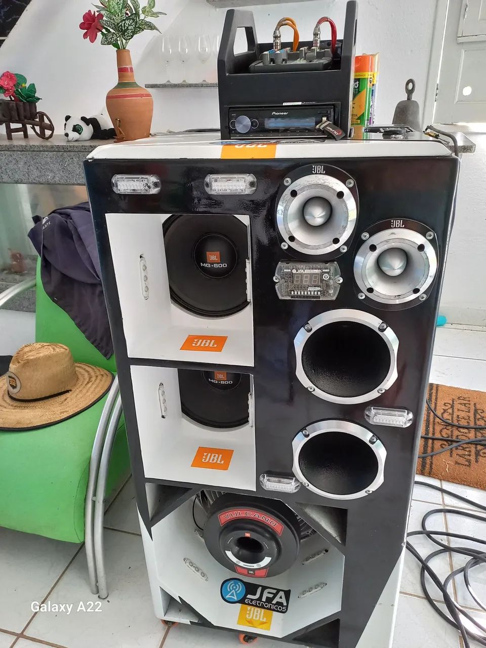 Boby montado só com coisa boa jbl e etc * 