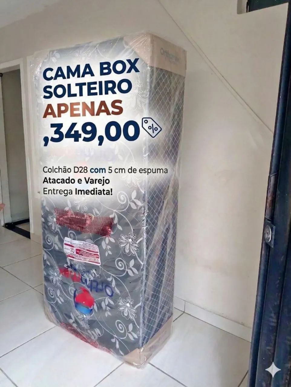Promoção camas box solteiro novas 