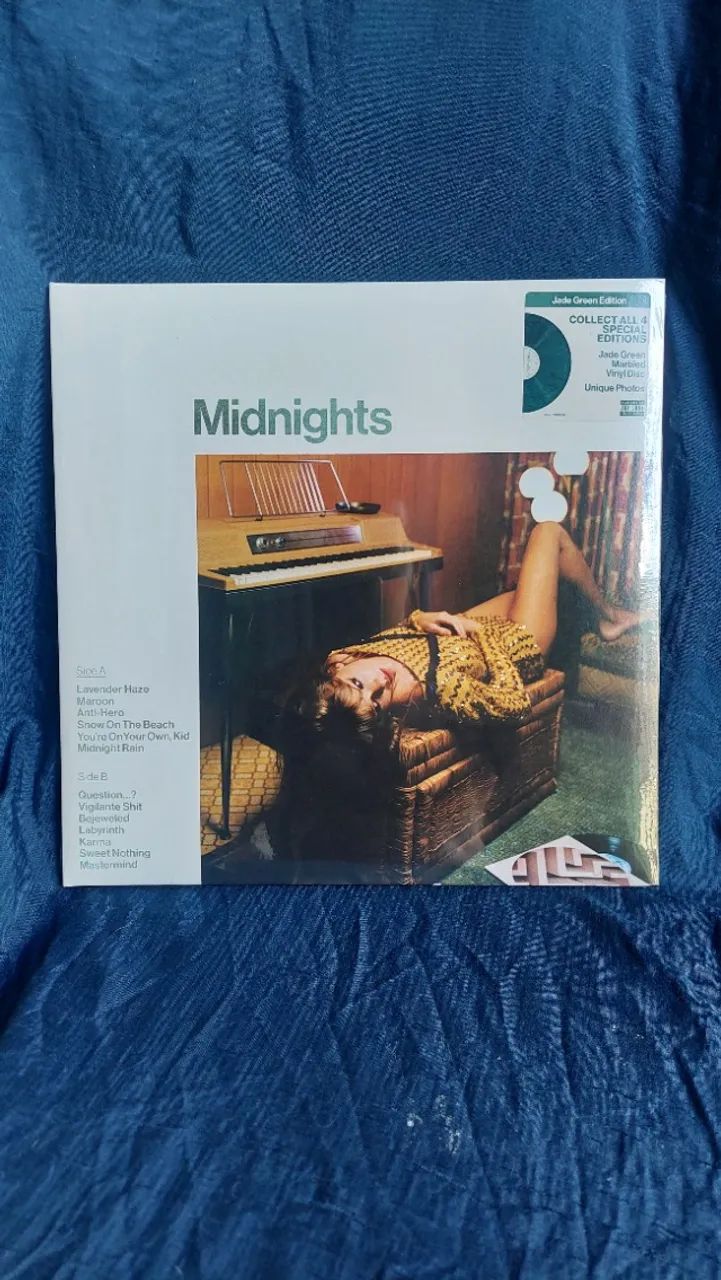 Vinil Taylor Swift Midnights [Jade Green Edition LP] - CDs, DVDs