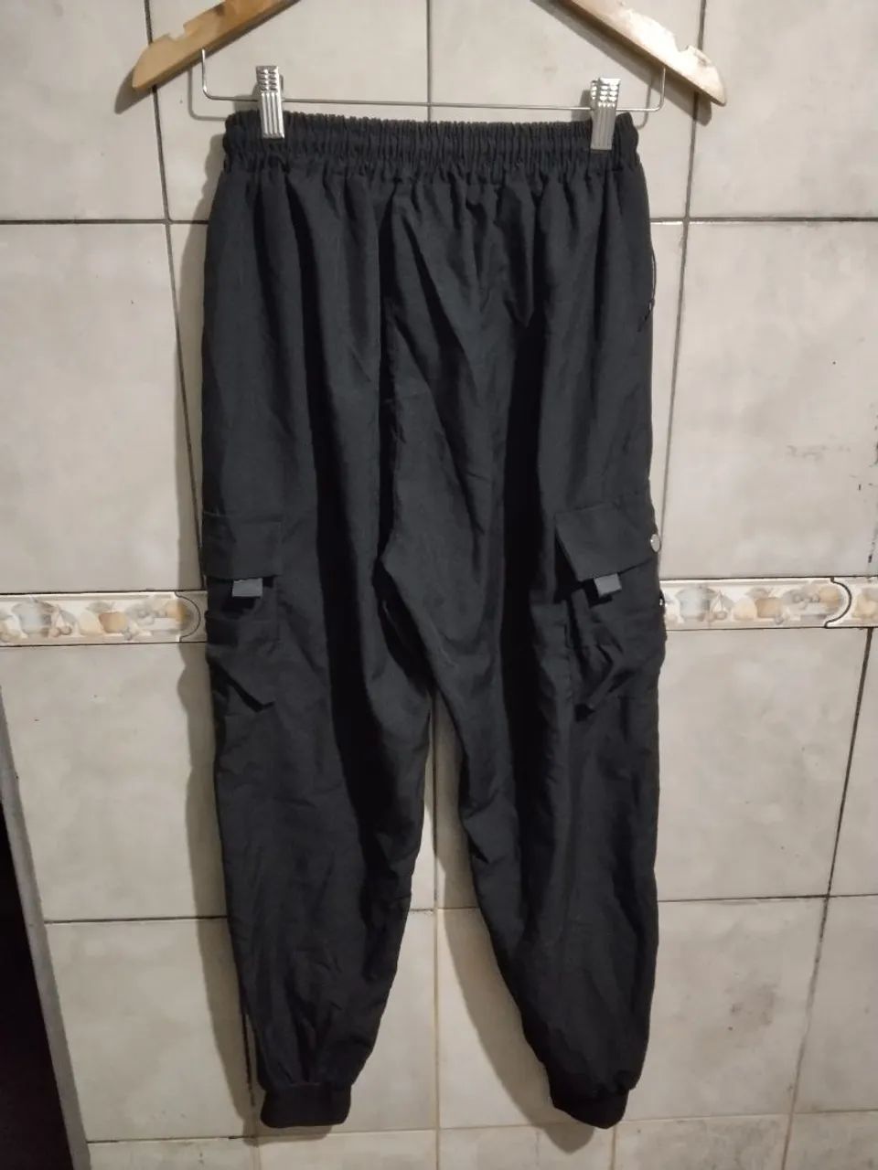 Calça masculina preta tamanho gg - Foto 2