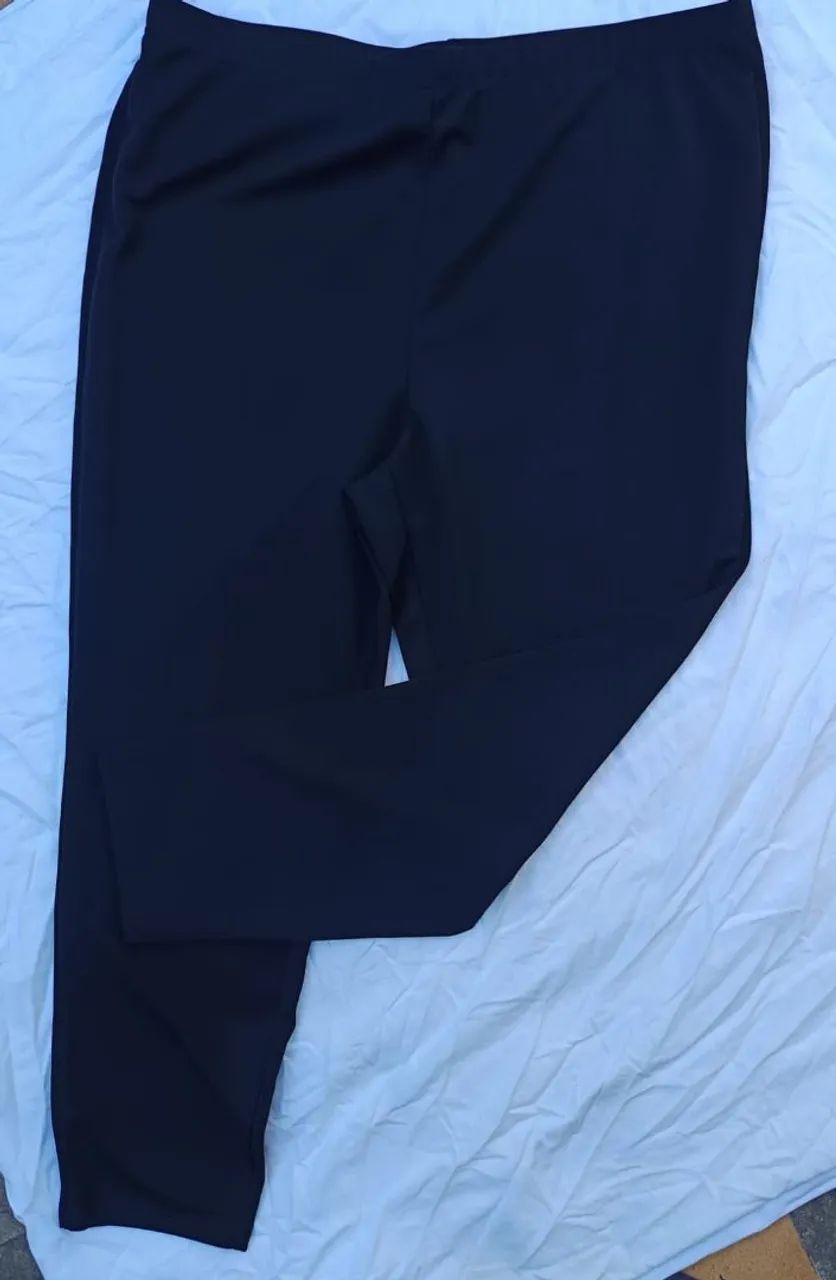 Calça legging preta 3xl