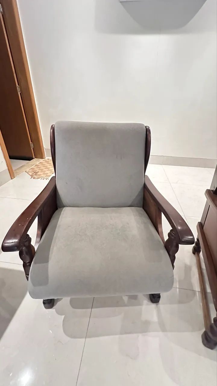 Sofa 3 lugares e 2 poltronas - Foto 3