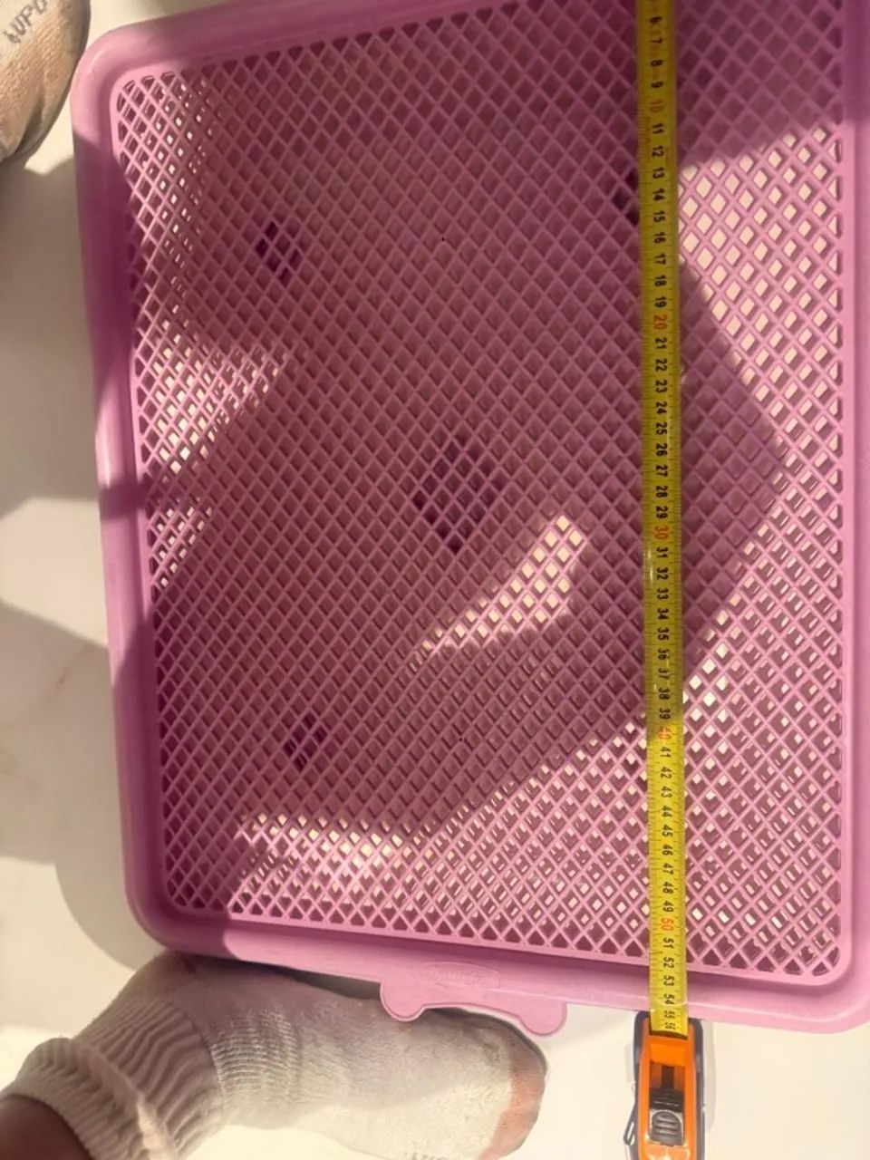 Tapete Higiênico Reutilizável para Cães - Bandeja com Grade (Pet Injet)   - Foto 5