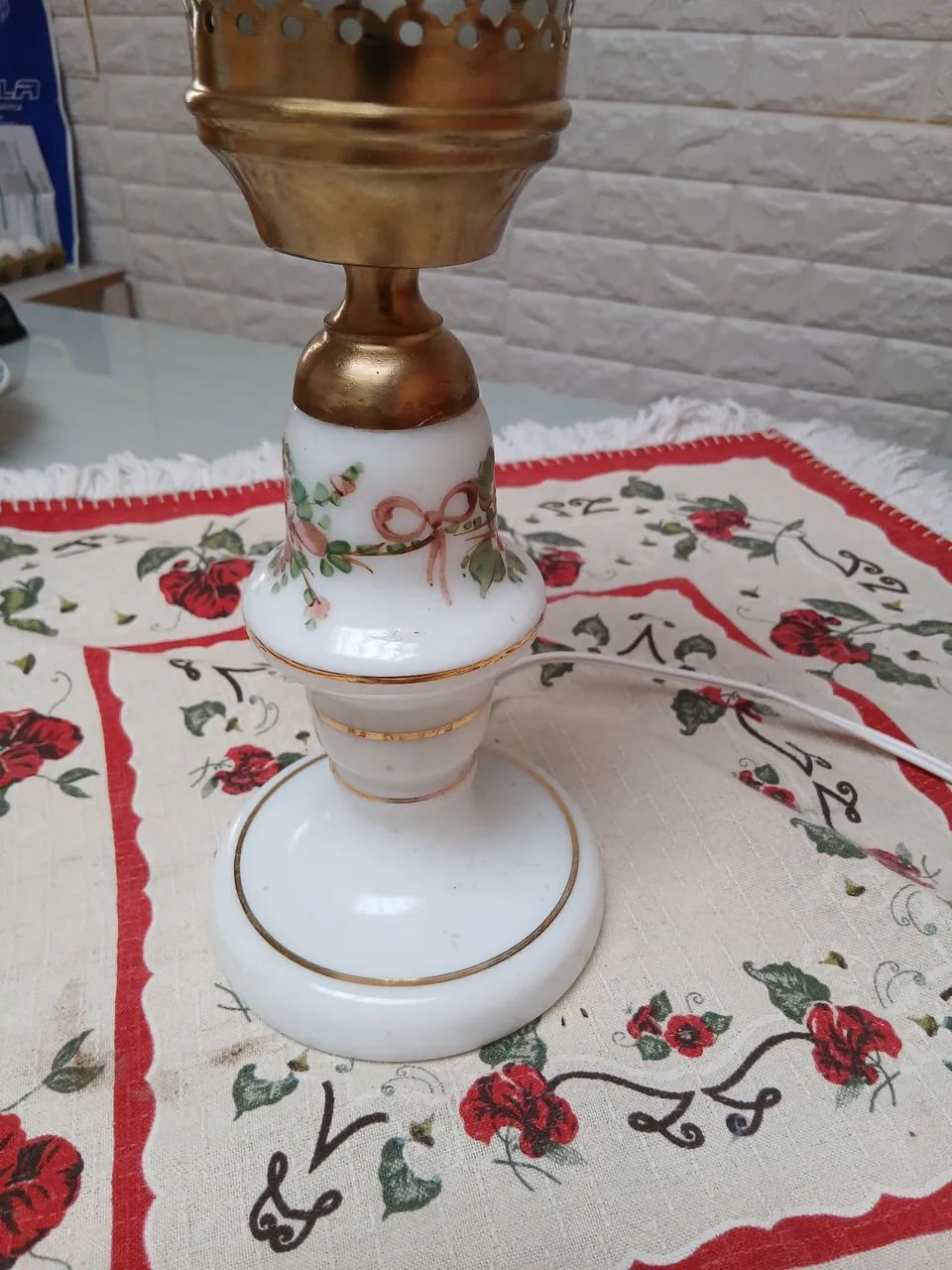 Abajour em opalina - Foto 3