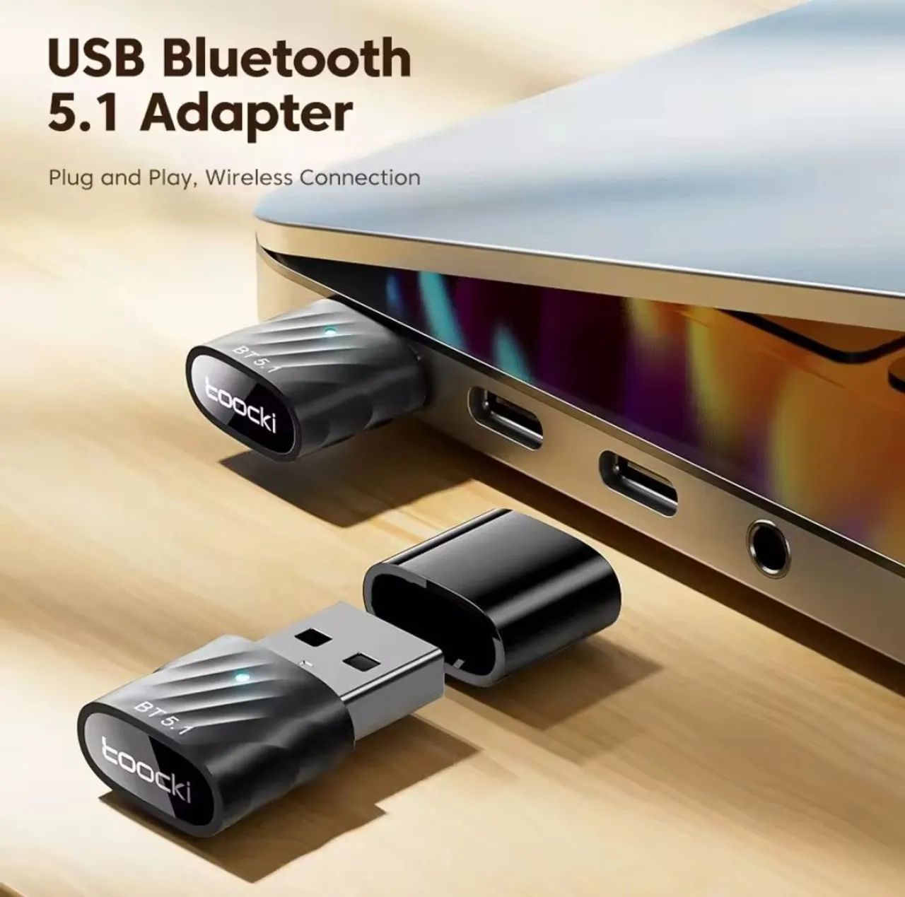 Adaptador Bluetooth 5.1 Toocki Windows 7/8.1/10/11 - Foto 2