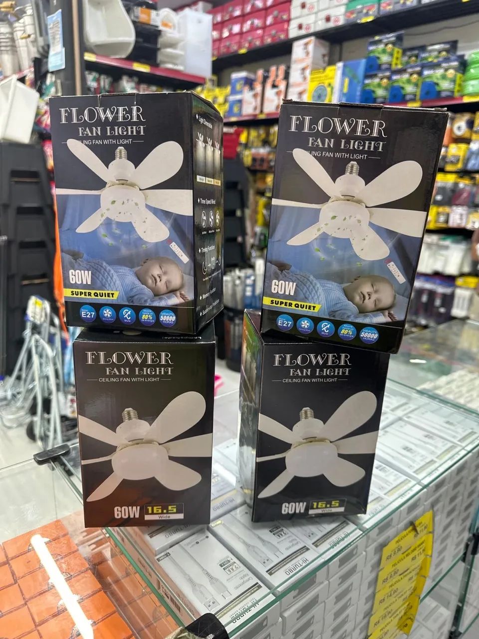 Ventilador lâmpada 