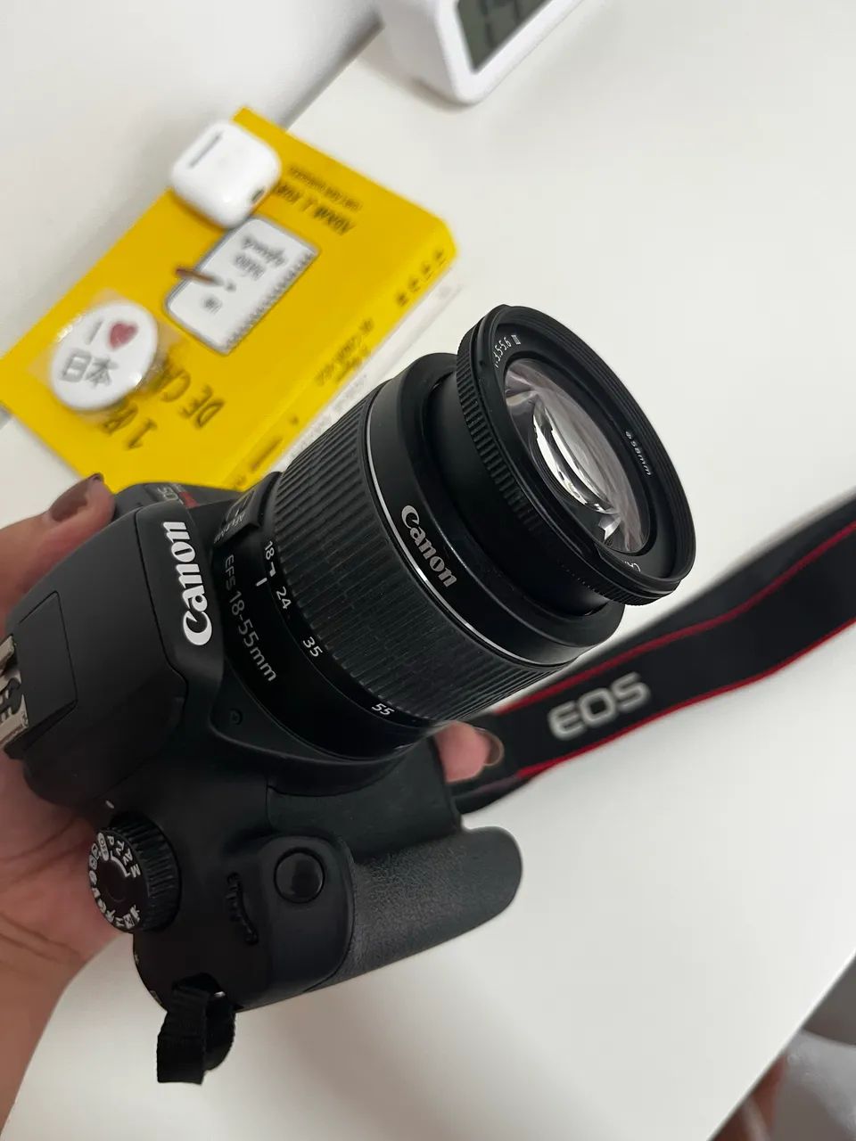 Câmera Canon T100 USADA EXCELENTE - Foto 2