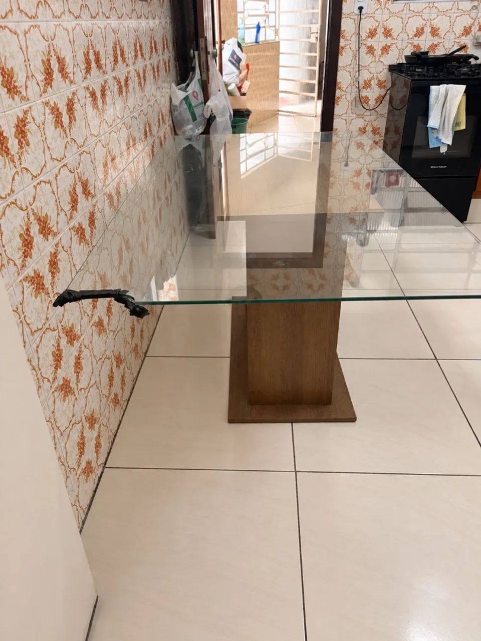 Conjunto de mesa de jantar com 6 cadeiras - Foto 2