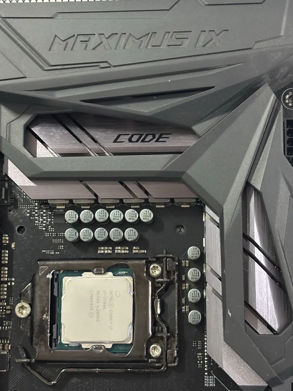 Placa mãe ASUS ROG Maximus IX Code + i7 - Foto 3