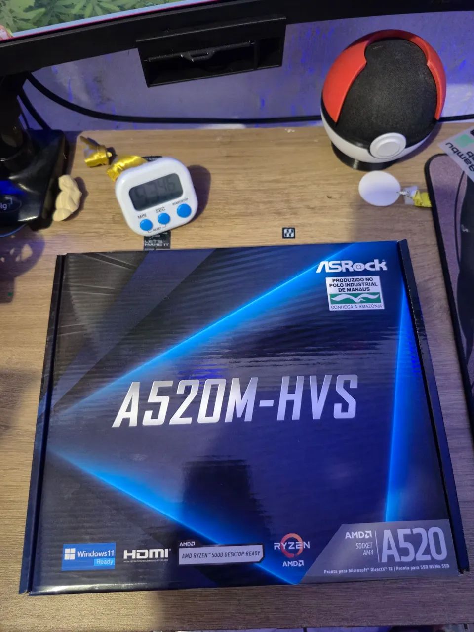 Placa mãe A520m ASRock