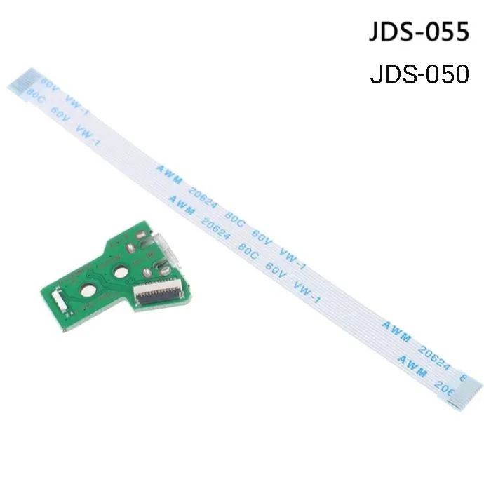Placa micro USB +cabo flexível para controles Ps4 - Foto 3