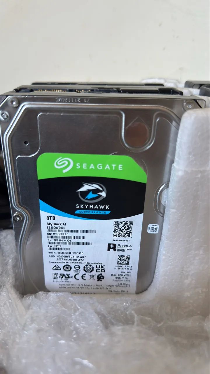 HD Seagate Skyhawk 8TB