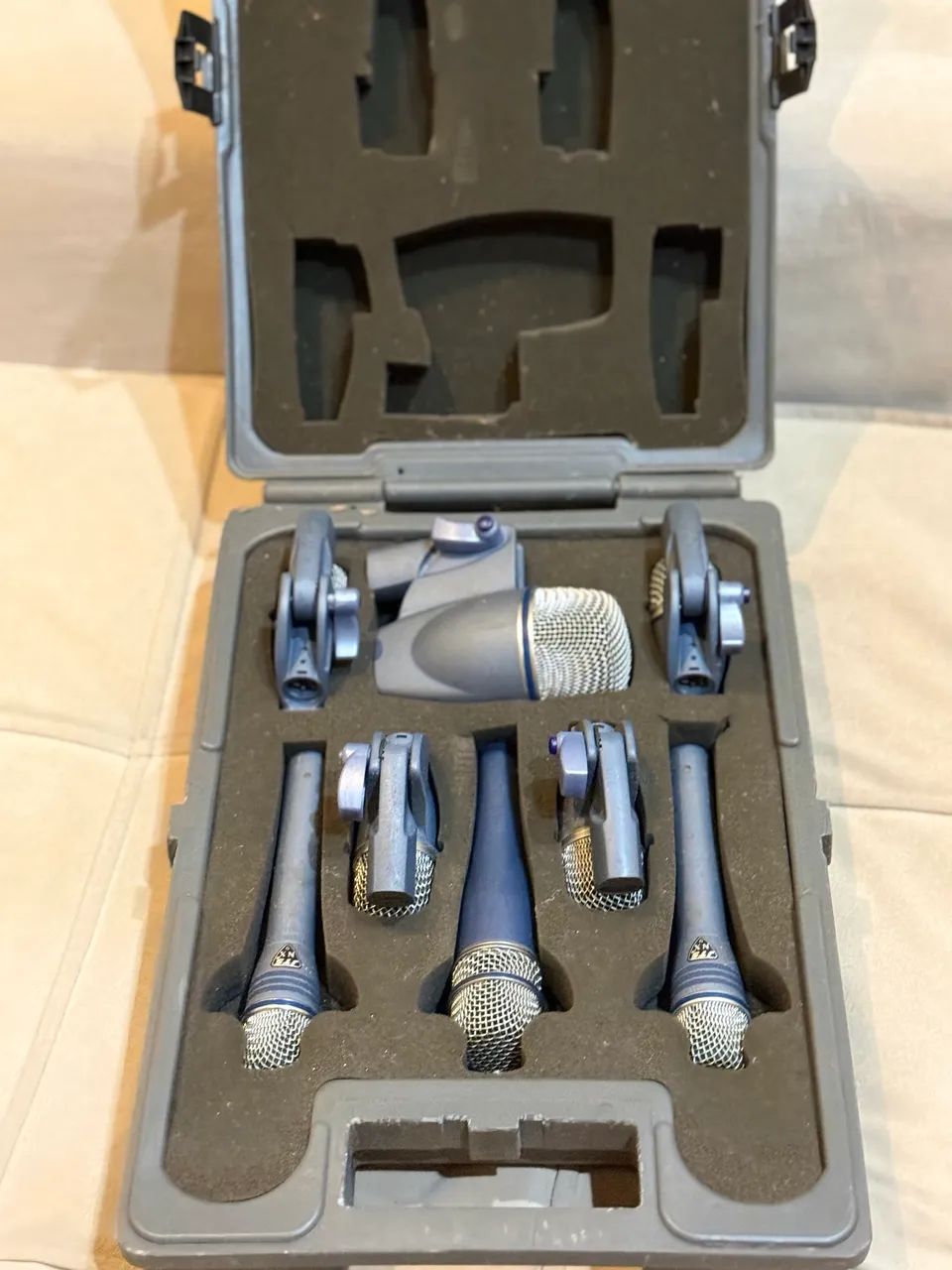  Kit De Microfones Para Bateria e Percussão Com 8 Microfones - Série Nx