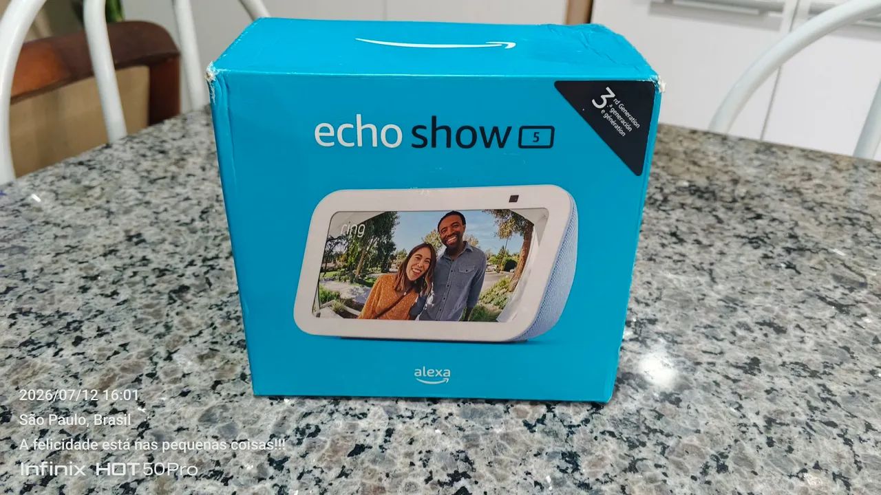 Alexa Echoshow 5 3° Geração  - Foto 5