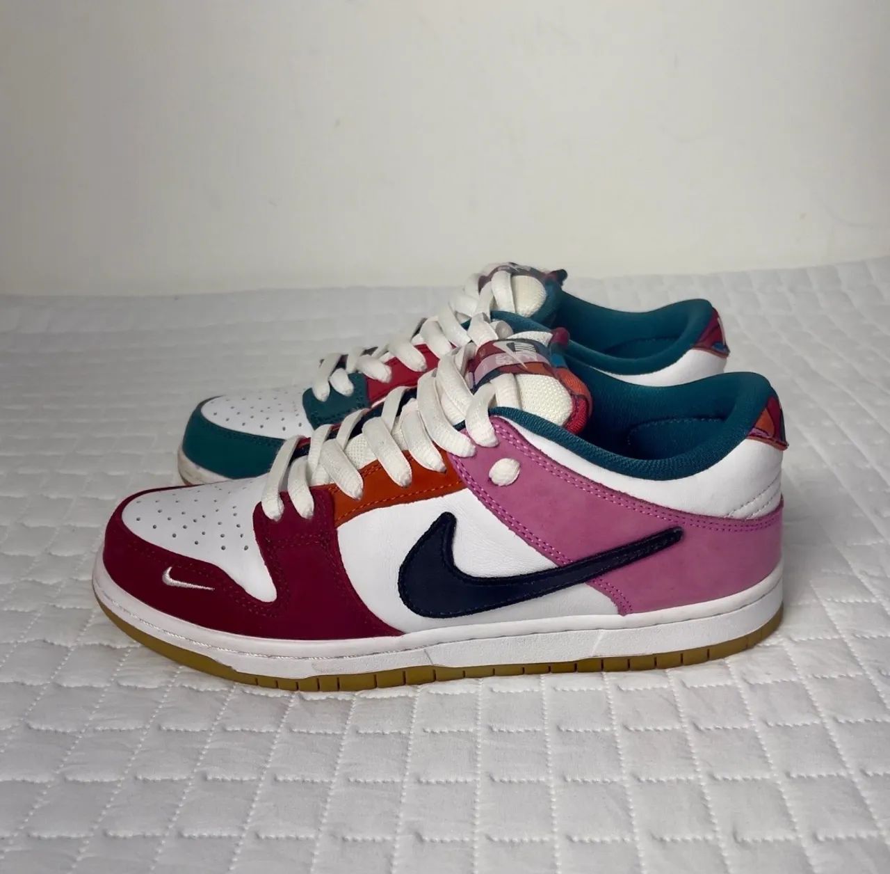 tênis nike dunk low sb x parra 'friends & family'- exclusivo colecionador - Foto 3