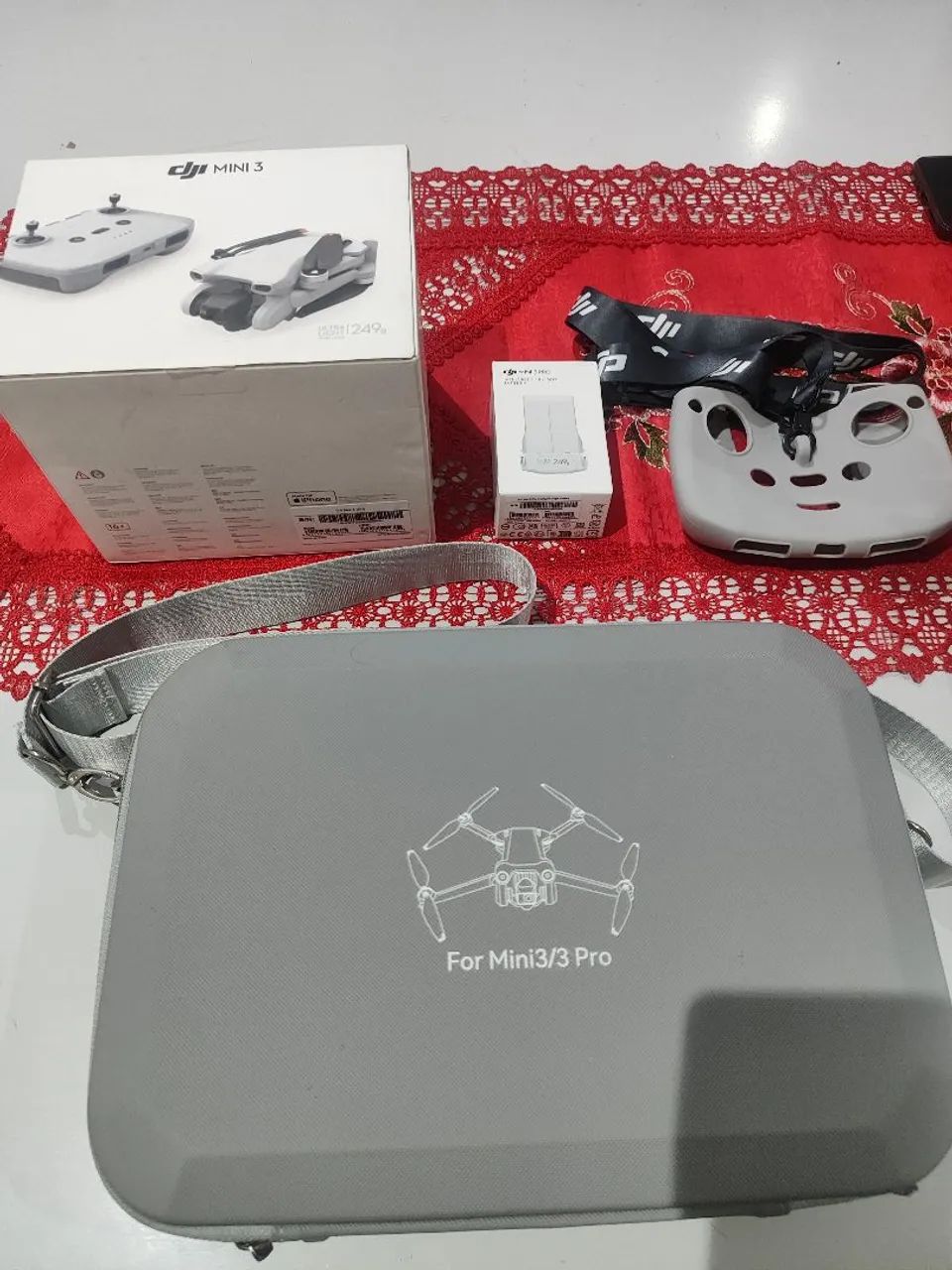 Drone Dji mini 3 20 dias de uso completo 