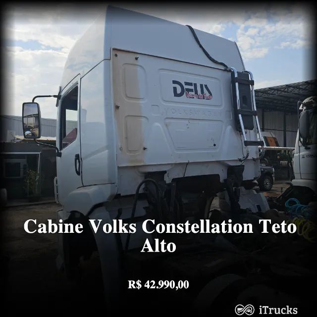 Cabine Volks Constellation Teto Alto 25370 Ano 2011 - Foto 3
