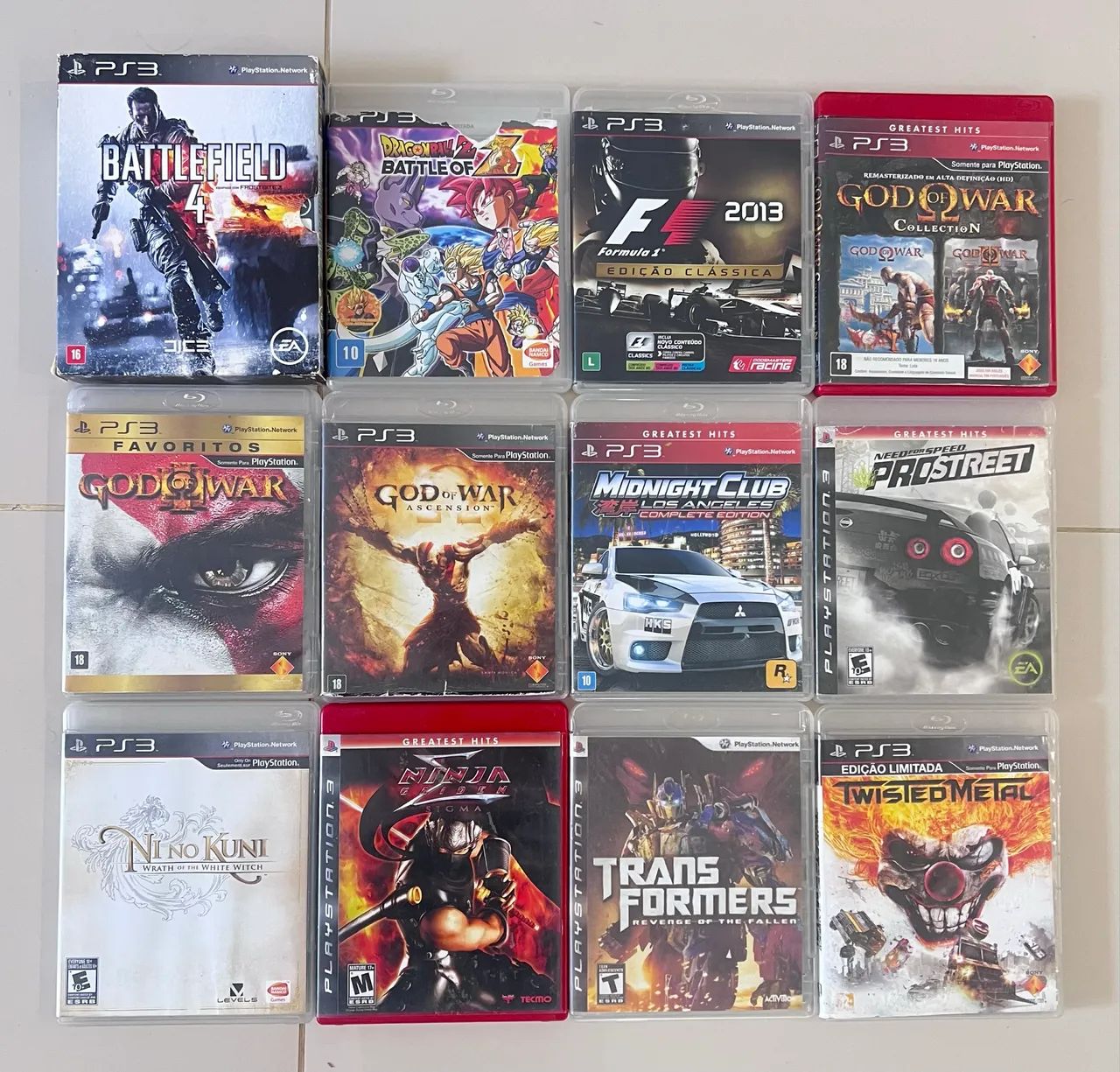 Qualquer jogo de PS3 R$ 54,99 - Parcelo em até 12x - Jogos de