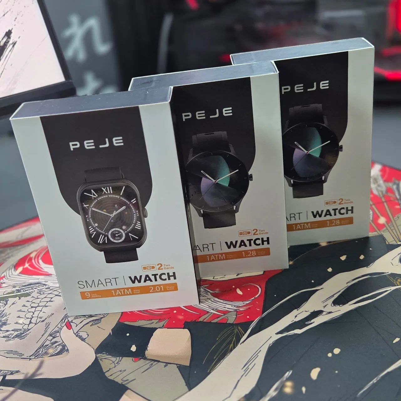 KIT 3 Smartwatch PEJE - Foto 2