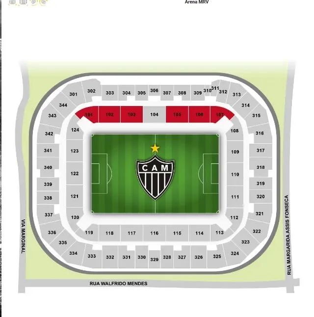 Cadeira cativa arena MRV - Foto 2