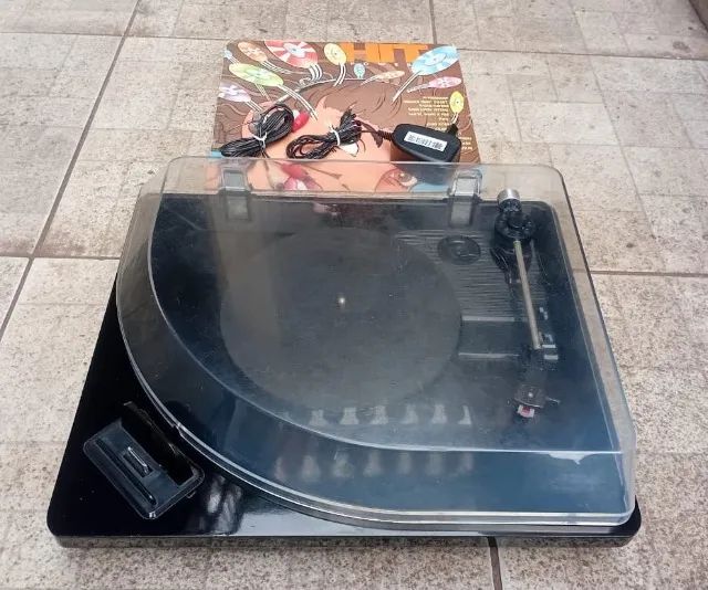 Toca Discos Ion Ilp Amplificado - Funcionando