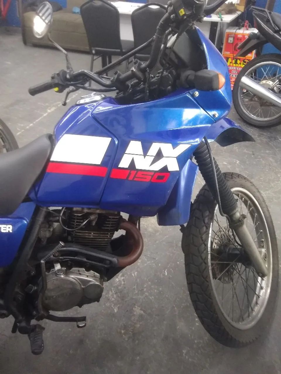 NX 150 1989  ENT. $ 900, + 18 X $ 498,00 CARTÃO DE CRÉDITO) - Foto 3