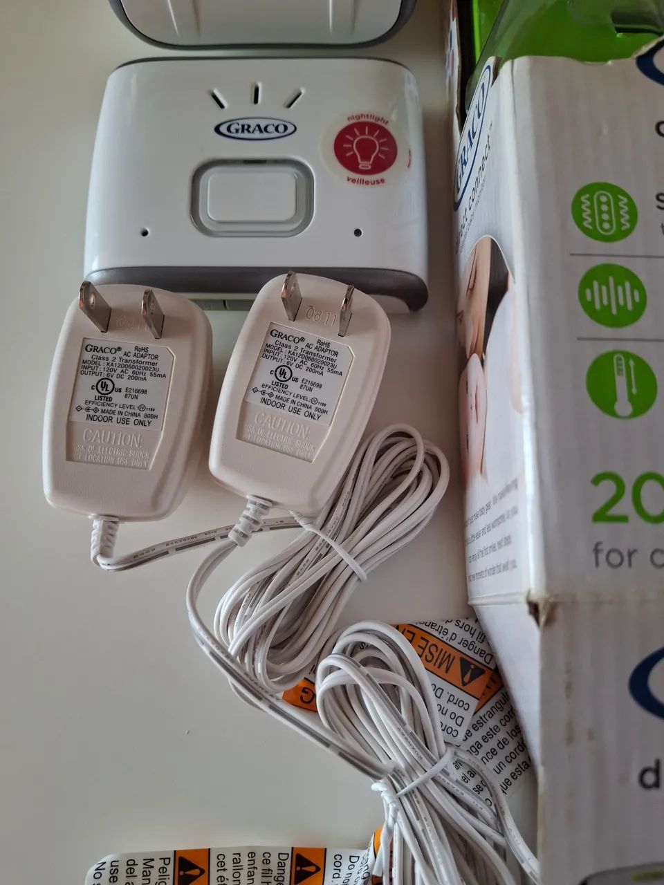Babá Eletrônica Graco Direct Connect 2M18 - NOVA SEM USO - Caixa Original (110v) - Foto 5