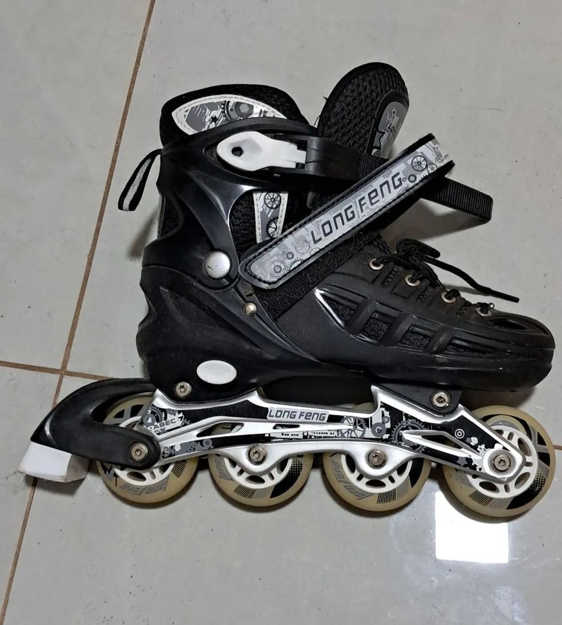 Patins Semi Profissional (Long Feng) Tamanho M: 35 - 38 - Foto 2