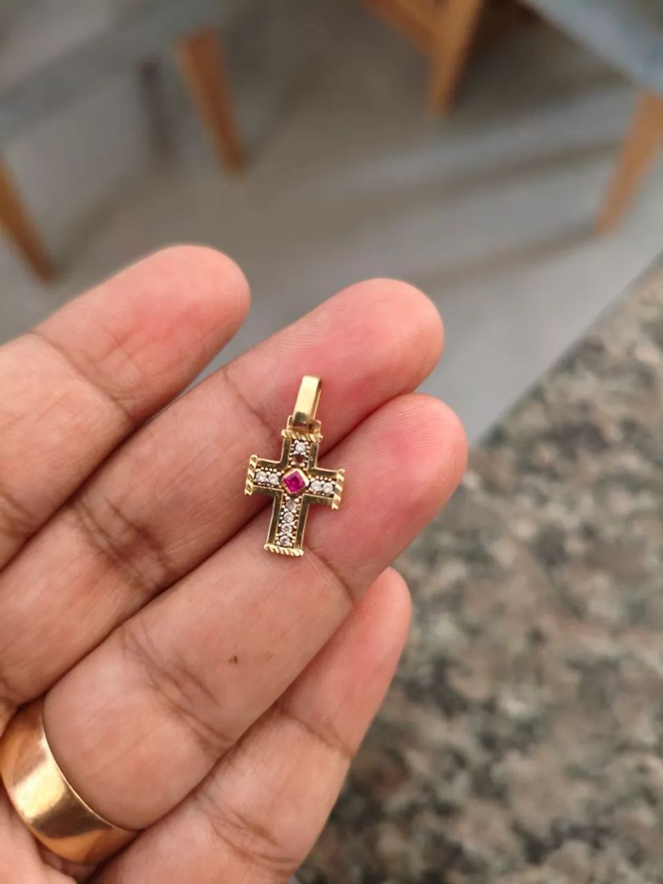 Pingente de ouro 18k