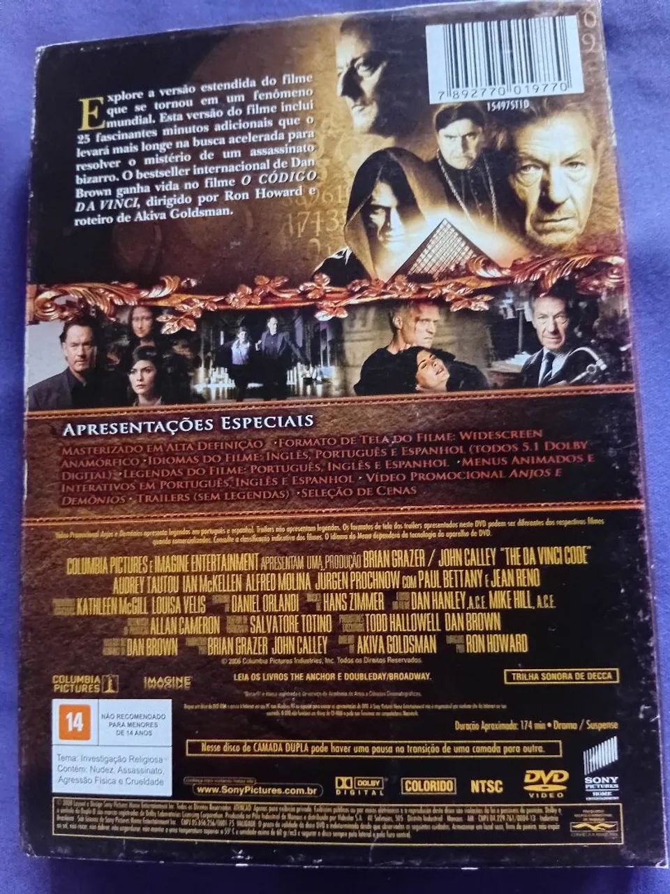 DVD O Código da Vinci Edição Estendida  - Foto 4