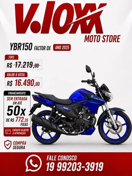 YAMAHA FACTOR 150 DX 2025/2025