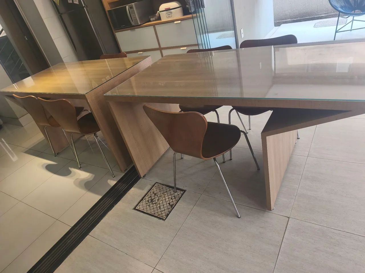 Conjunto de mesa e cadeiras  - Foto 3