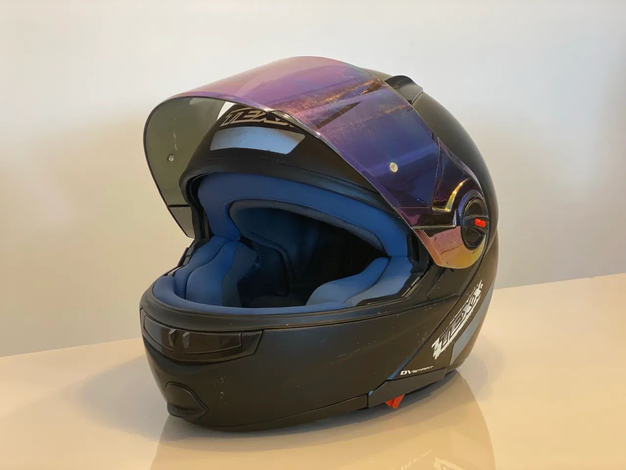 Capacete Texx - Escamoteavel e Lente - Foto 5