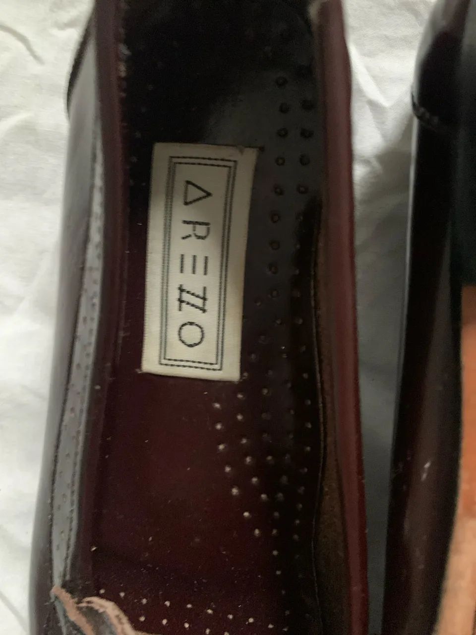 Mocassim Arezzo em vinho vintage  - Foto 2