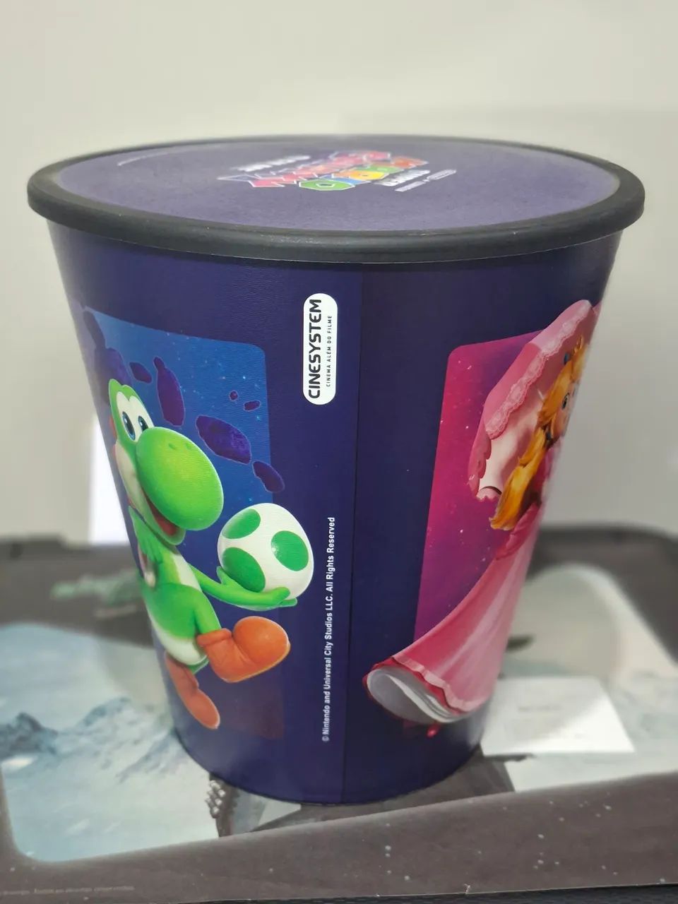 Balde de pipoca Super Mário Galaxy 2026 - Foto 3