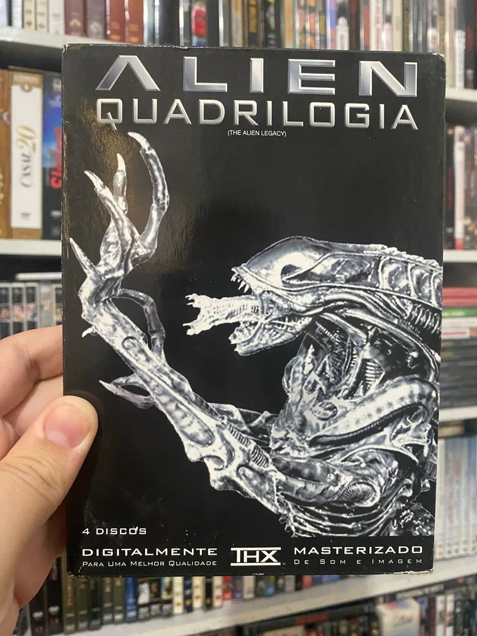 Alien Quadrilogia Box DVD Original com Luva 4 filmes - Foto 3