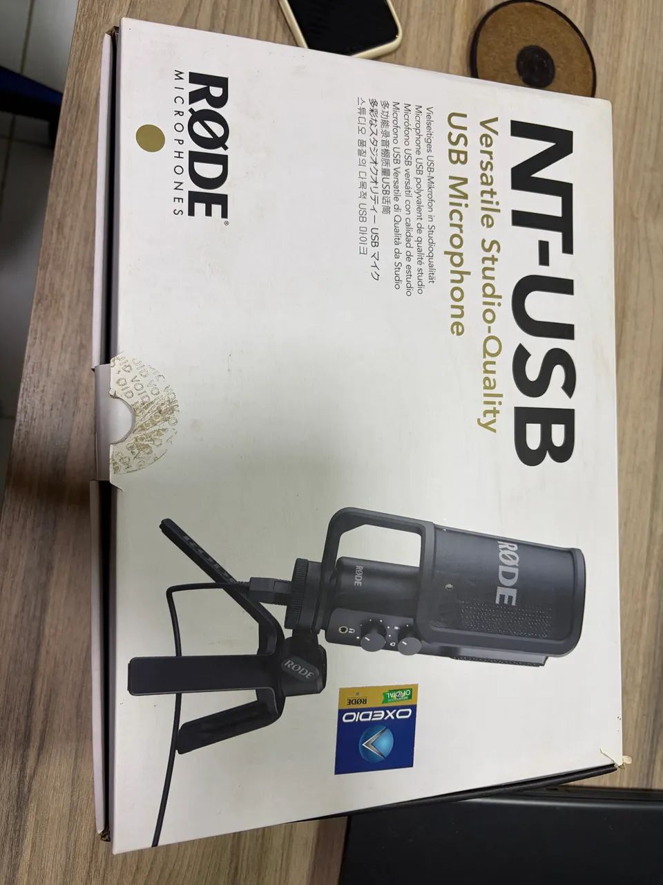 Microfone Gravação Rode Ntusb+ Profissional Streaming, Preto - Foto 2