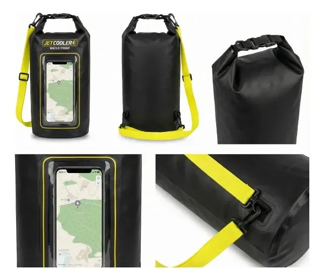 Bolsa Bag Estanque Impermeável A Prova D Agua 2l Jet Cooler Preto - Foto 3