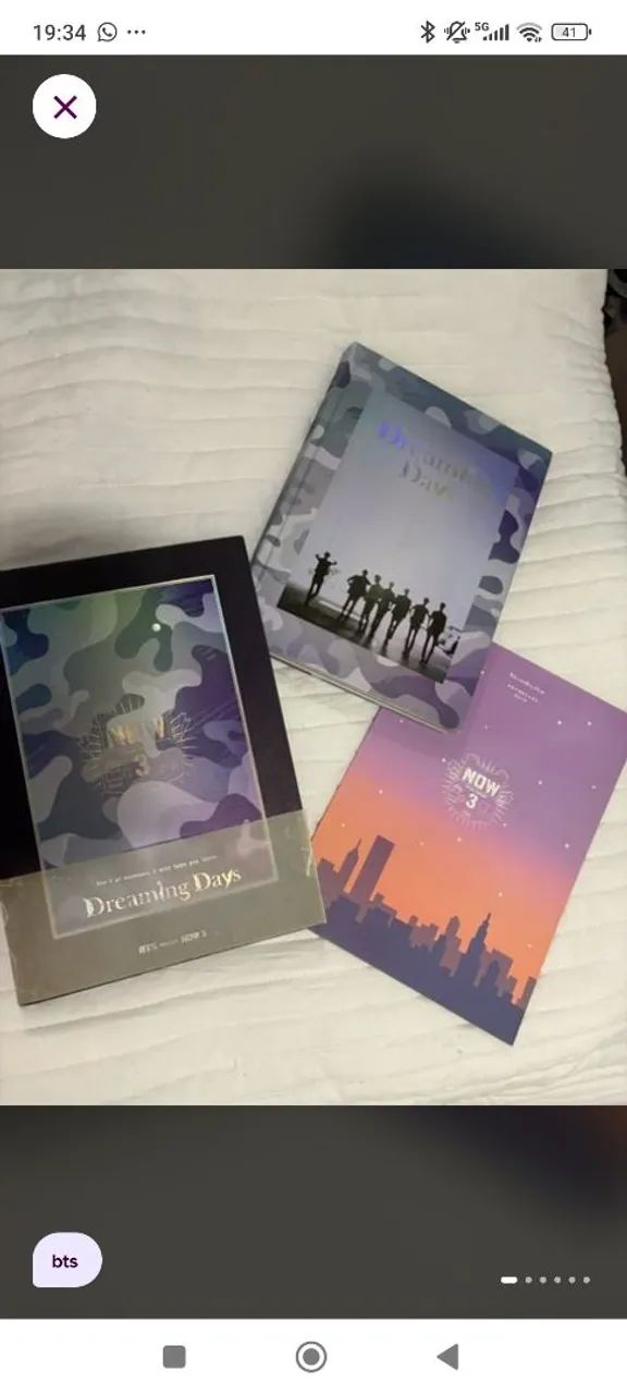 BTS NOW3: Dreaming Days in Chicago álbum - Hobbies e coleções